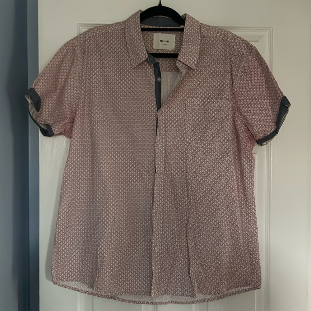 Men’s Short Sleeve Button Down